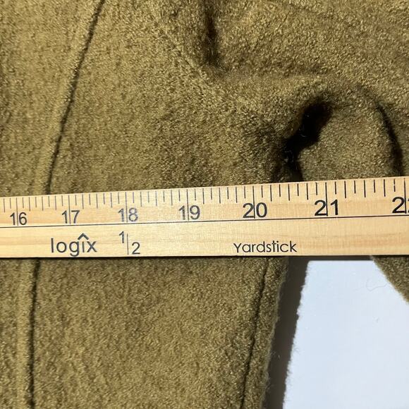 Vintage 90s Nomadic Traders 100% Wool Floral Cardigan Sweater Womans Size Small - Picture 6 of 6